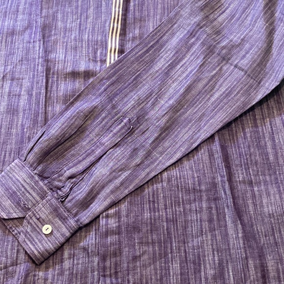 Lino by Jogur Men's Premium Linen Shirt - Picture 3 of 8